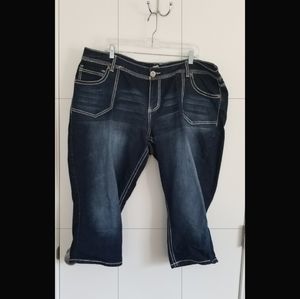 Maurices Jean Capri Dark Wash